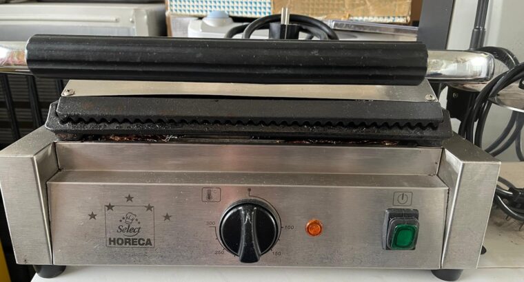 piastra professionale rigata per panini