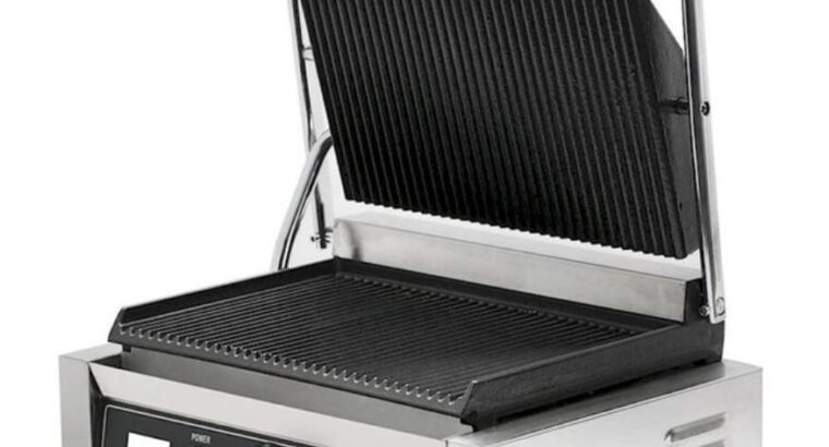 piastra professionale rigata per panini